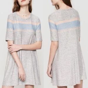 Lou & Grey Striped Swing Super soft t-shirt dress